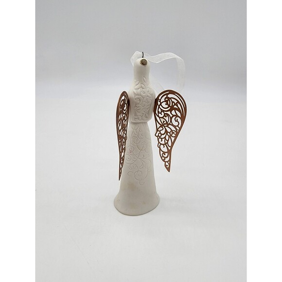 HALLMARK 2013 PORCELAIN & METAL ORNAMENT~CARING ANGEL - Picture 4 of 6